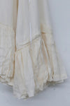 marc le bihan non-standard silk dress 25710-E21 OFF WHITE